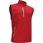 FootJoy Softshell Full-Zip Golf Vests - FJ Tour Logo Available in Red