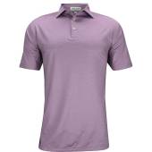 Peter Millar Solid Stretch Jersey Golf Shirts in Plum stone