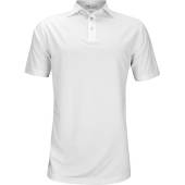 Peter Millar Solid Stretch Mesh Golf Shirts in White