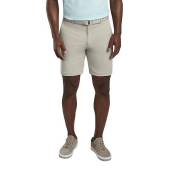 Peter Millar Crown Crafted Stealth Performance Stretch Golf Shorts - Tour Fit in Oatmeal