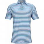 Peter Millar Center Stripe Stretch Jersey Golf Shirts