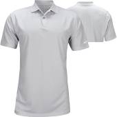 Nike Dri-FIT Victory Left Sleeve Logo Golf Shirts in Sky grey
