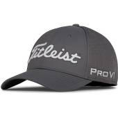 Titleist Tour Sports Mesh Flex Fit Golf Hats in Dark grey with white script