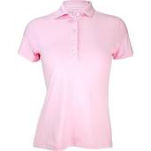 Peter Millar Women's Performance Golf Shirts in Pink