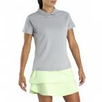 FootJoy Women's Back-Zip Pique Golf Shirts - FJ Tour Logo Available - Previous Season Style