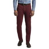 Peter Millar Ultimate Sateen 5-Pocket Golf Pants - ON SALE in Cinnamon red