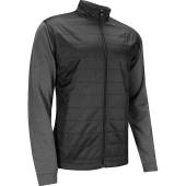 FootJoy Hybrid Full-Zip Golf Jackets - FJ Tour Logo Available in Black with charcoal
