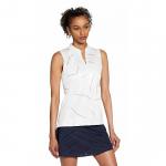 Nike Women's Breathe Jacquard Print Sleeveless Golf Shirts