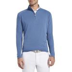 Peter Millar Crown Crafted Bullseye Precision Wool-Blend Quarter-Zip Golf Pullovers - Tour Fit