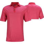 FootJoy ProDry Performance Stretch Lisle Mini Check Print Golf Shirts - FJ Tour Logo Available in Ruby with pink mini check print
