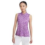 Nike Women's Dri-FIT Grid Print Sleeveless Golf Shirts