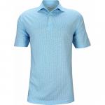 Peter Millar Lighthouse Brew Aqua Cotton Golf Shirts