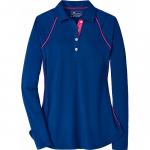 Peter Millar Women's Frances Night Sky Raglan Sleeve Golf Shirts - Previous Season Style