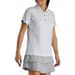 FootJoy Women's Tonal Print Golf Shirts - FJ Tour Logo Available - Previous Season Style