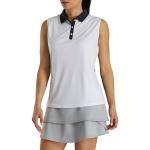 FootJoy Women's Jacquard Back Sleeveless Golf Shirts - FJ Tour Logo Available - Previous Season Style