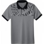 Adidas 3-Stripes Life Print Junior Golf Shirts - ON SALE