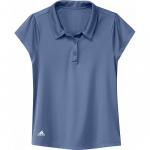 Adidas Girl's Performance Solid Junior Golf Shirts