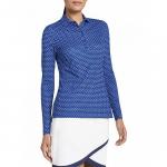 Peter Millar Women's Perfect Fit Old Fashioned Manhattan Long Sleeve Golf Shirts - Previous Season Style