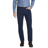Peter Millar Cotton Flannel 5-Pocket Golf Pants in Atlantic blue