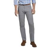 Peter Millar Cotton Flannel 5-Pocket Golf Pants in British grey
