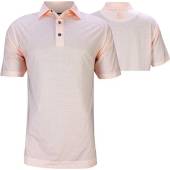 FootJoy ProDry Lisle Bead Chain Print Golf Shirts - FJ Tour Logo Available in Quartz pink with subtle print