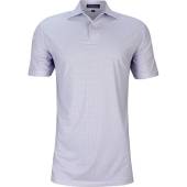 Peter Millar Crown Crafted Harmony Performance Jersey Golf Shirts - Tour Fit in Purple with subtle print
