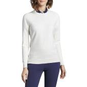 Peter Millar Women's Sport Hill Crew Golf Sweaters - HOLIDAY SPECIAL in White
