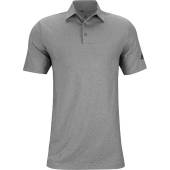 Adidas Ultimate 365 Heather Golf Shirts in Grey three melange heather