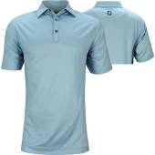 FootJoy ProDry Lisle Slub Yarn Golf Shirts - FJ Tour Logo Available in Dusk blue