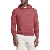 Peter Millar Crown Lava Wash Casual Hoodies in Cape red