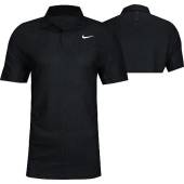 Nike Dri-FIT Tiger Woods Advanced Jacquard Golf Shirts in Dark smoke grey
