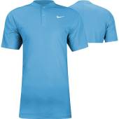 Nike Dri-FIT Victory Blade Golf Shirts in Dutch blue
