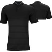 Adidas Primeknit Statement Seamless Golf Shirts in Carbon with black accents