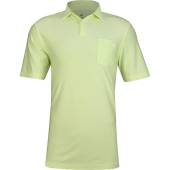 Adidas Primegreen Go-To Pocket Golf Shirts in Almost lime