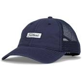Titleist Charleston Mesh Snapback Adjustable Golf Hats in Navy with tonal mesh