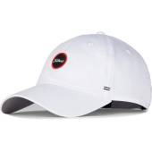 Titleist Montauk Breezer Adjustable Golf Hats in White with black and red patch
