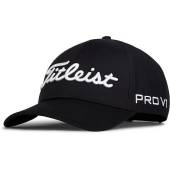 Titleist Tour Performance Adjustable Golf Hats in Black with white script