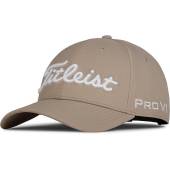 Titleist Tour Performance Adjustable Golf Hats in Khaki with white script