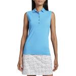 Peter Millar Women's Performance Sleeveless Golf Shirts - Cyan - Previous Season Style