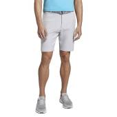 Peter Millar Salem Seeing Double Performance Golf Shorts in British grey with subtle skull print