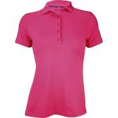 Peter Millar Women's Performance Golf Shirts - Previous Season Style - ON SALE in Camellia pink