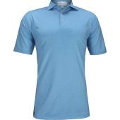 Peter Millar Solid Stretch Jersey Golf Shirts - Previous Season Style in Riverbed