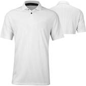Nike Dri-FIT Vapor Jacquard Golf Shirts in White