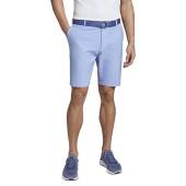Peter Millar Crown Crafted Surge Print Performance Golf Shorts - Tour Fit in Thames blue with subtle print