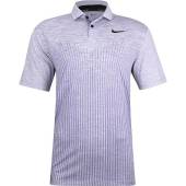 Nike Dri-FIT Advanced Vapor Engineered Jacquard Golf Shirts in Purple pulse