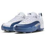 Nike Air Jordan Retro 12 Low Golf Shoes - French Blue