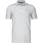 TravisMathew Hot Chili Golf Shirts - ON SALE in Heather light grey