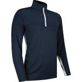 Puma Gamer Quarter-Zip Golf Pullovers in Navy blazer