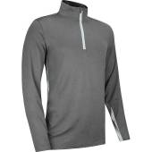 Puma Gamer Quarter-Zip Golf Pullovers in Quiet shade grey