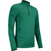Nike Therma-FIT Victory Quarter-Zip Golf Pullovers in Neptune green